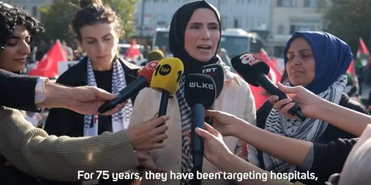 Sümeyye Erdoğan Bayraktar’dan çağrı: Bu trajediye karşı seslerini yükseltmeye çağırıyoruz